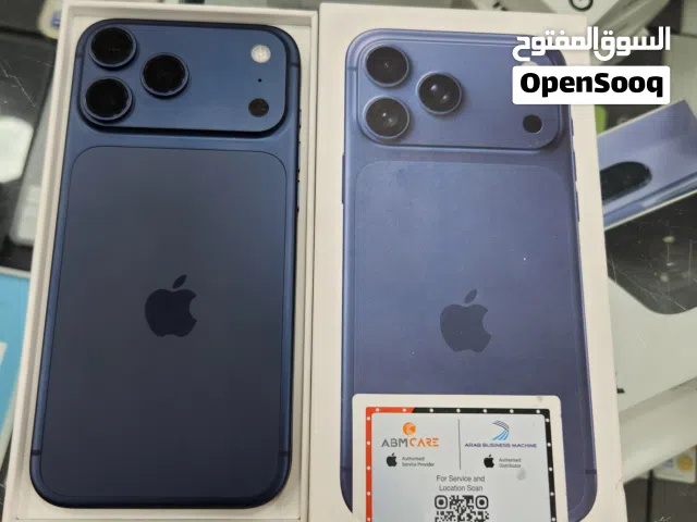 iPhone 17 pro max 256GB مدخل خط شرق الأوسط بحالة الجديد بسعر مميز