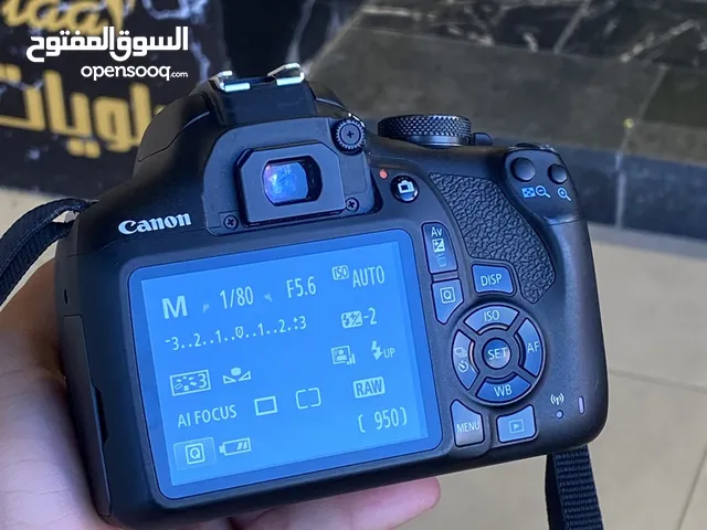 كاميرة كانون 2000dجديده بي باكوها استعمال اسبوعين بي2100وساها
