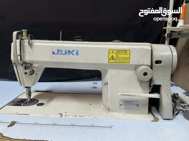 JUKI 555C Industrial Sewing Machine with Modern Servo Motor Setup