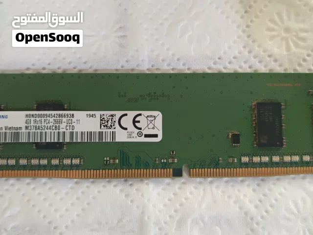 للبيع 4GB DDR4
