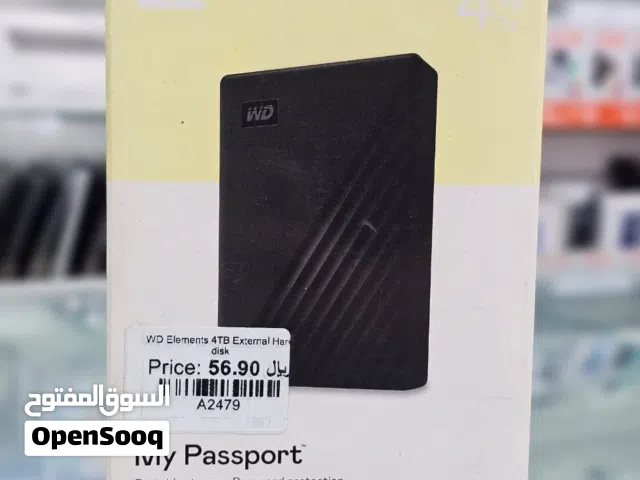 Brand New WD Elements 4TB in Oman USB 3.0 Fast