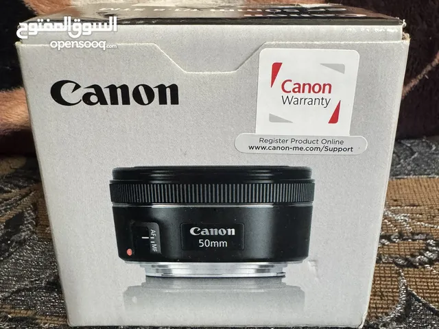عدسة كانون جديده Canon EF 50mm f/1.8 STM