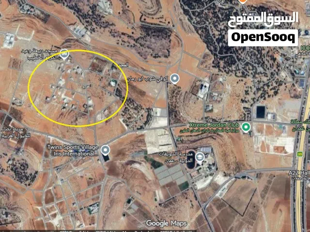 Residential Land for Sale in Amman Airport Road - Manaseer Gs