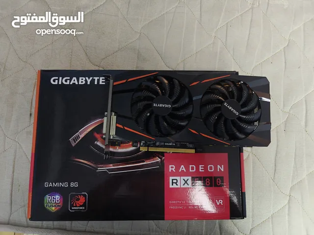 للبيع RX 580 8GB gigabyte