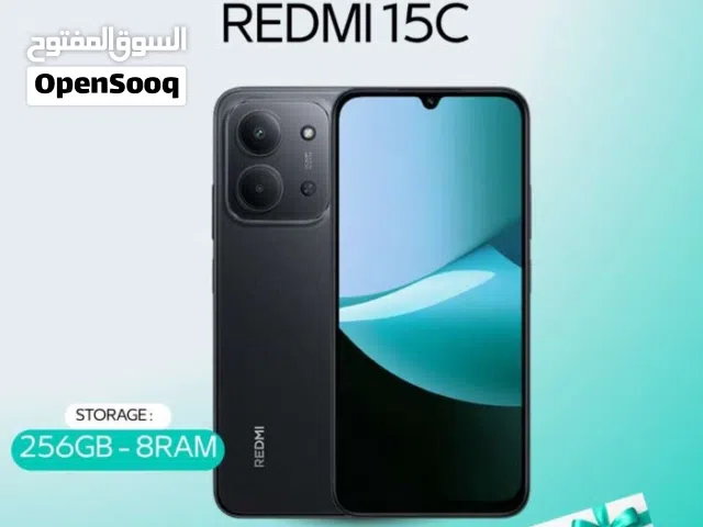 XIAOMI REFMI 15C ( 256GB ) / RAM 8 NEW /// شاومي ريدمي 15 سي ذاكره 256 الرام 8 الجديد