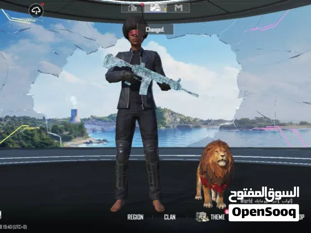 حساب ببجي عالميه