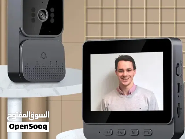 جرس لاسلكي مزود بكاميرا و انتركم