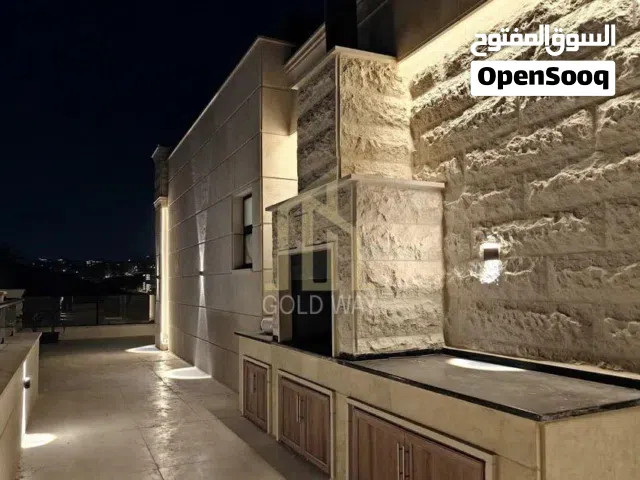 في موقع راقي ومميز شقة أرضية 210م بمواصفات عالية وراقية جدا في أرقى مناطق عبدون / ref 9755