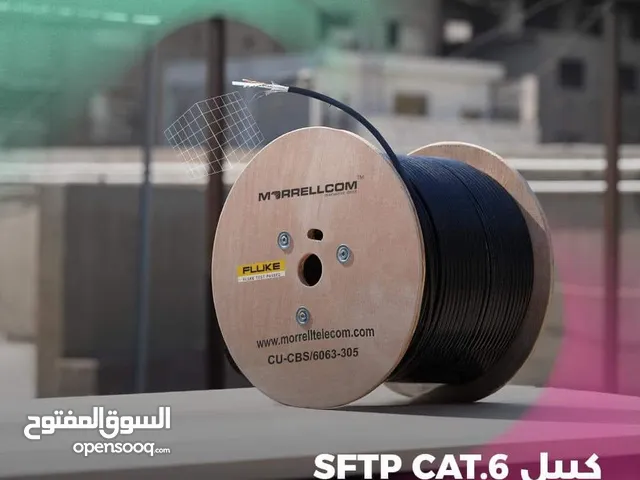 مع كيبل SFTP الذي يقوم بنقل البيانات والطاقة بدون الحاجة لكابلات أو مصادر طاقة إضافية