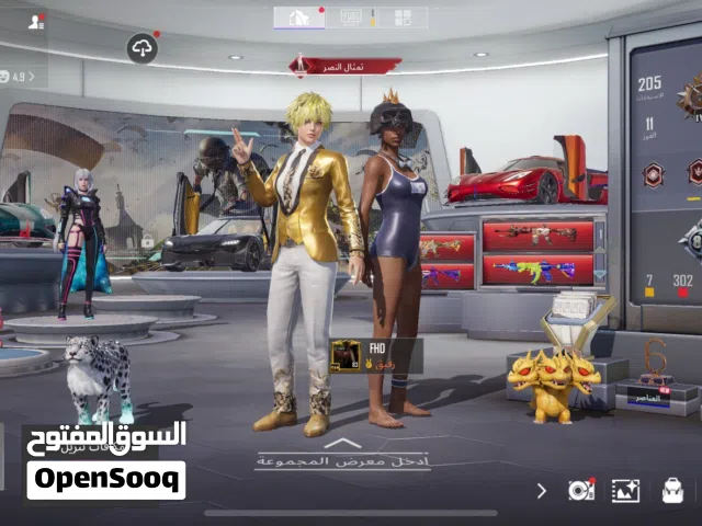 حساب ببجي العالميه