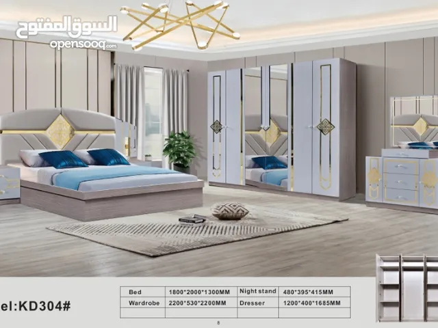 عرووض بمناسبه عيد الاضحي المبارك غرف نوم 6 قطع روعه + دوشق طبي وتركيب مجاني