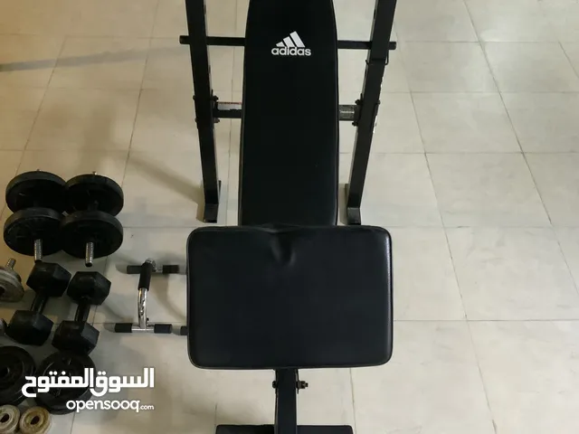 معدات رياضية و اثقال مستعملة للبيع