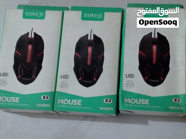 ماوس بسعر التراب من شركة biagji يدعم دي بي اي يوصل لحد 1600 وبي اضواء ار جي بي جميل بالشكل والاداء.