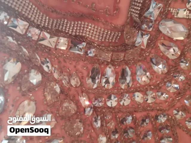 فستان مشمشي تركي