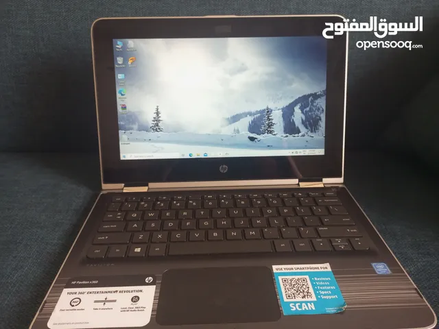 لابتوب HP OAVILION X360 بحالة ممتازة وارد امريكا.. ويمكن استخدامه بوصعية التاب