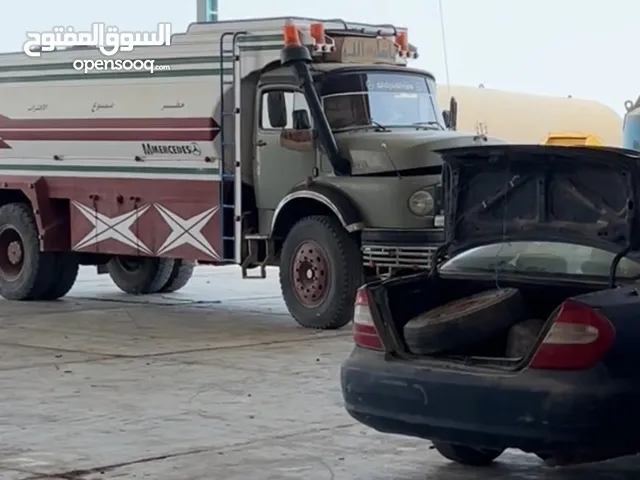 مرسيدس 24 عادي تنكر ووقود جاهز من شركه نفط اوراقه للجار