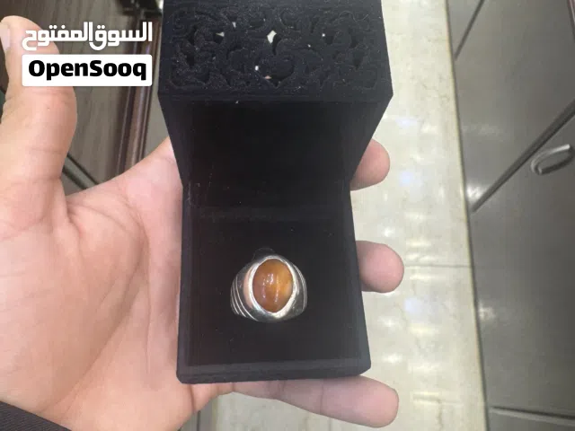 Men’s Silver Ring 14.27g - brown Stone  Monthly Installments
