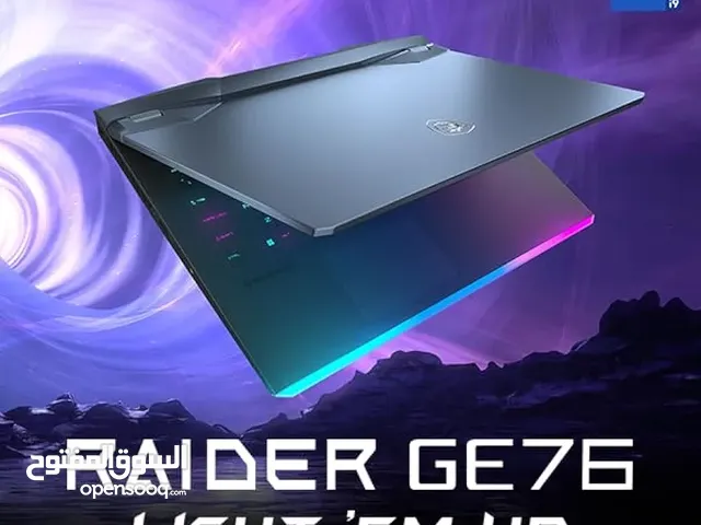 MSI RAIDER GE76 Gaming Laptop
