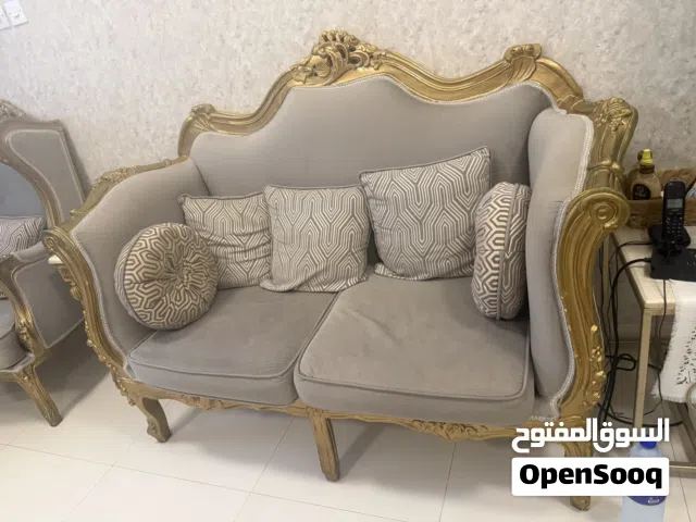 طقم كنب ونص 9 أشخاص خشب زان دمياطي