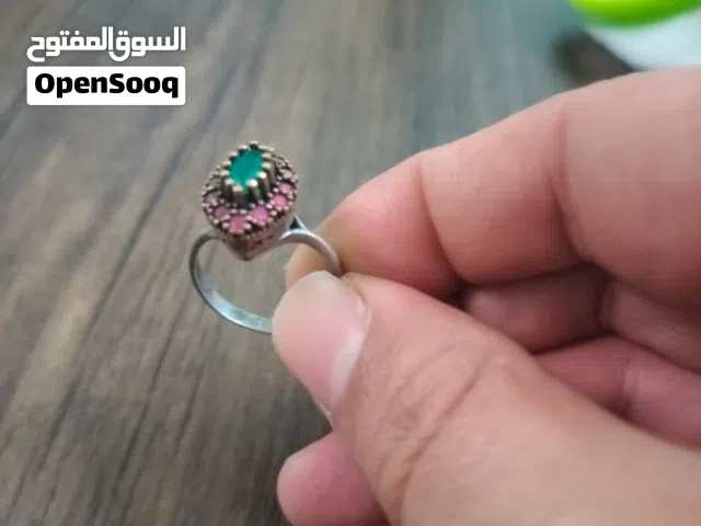 خاتم فضة عيار 925 للبيع