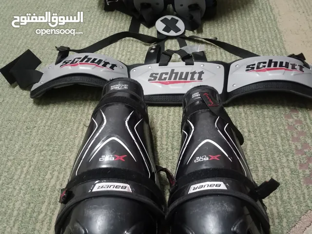 كسارات +واقي كتف +حزام واقي خصر