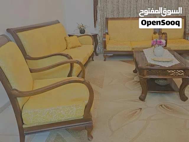 طقم كنب تركي فاخر 7 مقاعد – خشب زان أصلي مستورد - بسعر مغري وقابل للتفاوض