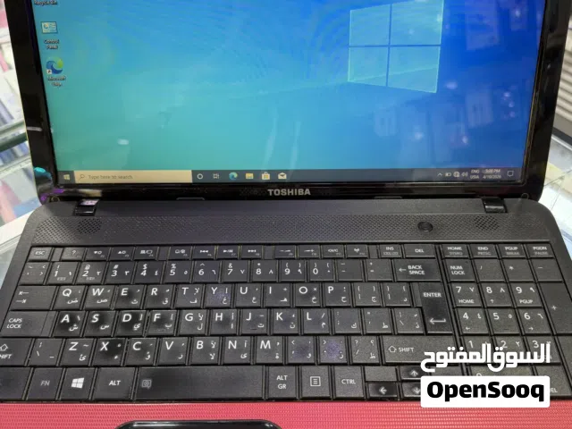 لابتوب توشيبا لون مميز والسعر حرق