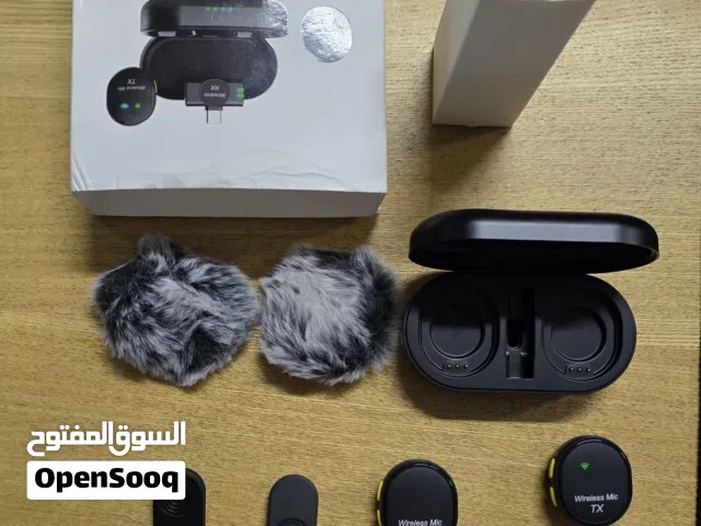 مايك ثنائي (قطعتين): مثالي لتصوير شخصين أو المقابلات في نفس الوقت.