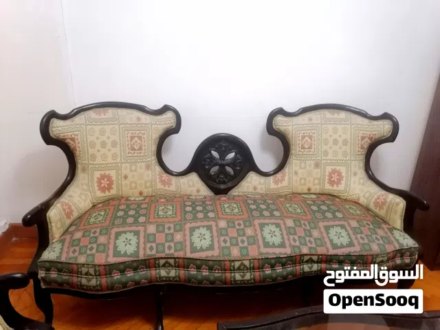 عرض ب 15000 جنية طقم صالون كامل 1 كنبة+2كرسي +ترابيزة