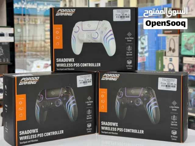 Porodo Gaming Shadowx Wireless Controller for PS5 with Touchpad and Vibration