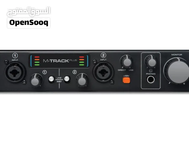 كرت صوت من شركة M-AUDIO M-Track Plus MKII التفاصيل في الأسفل