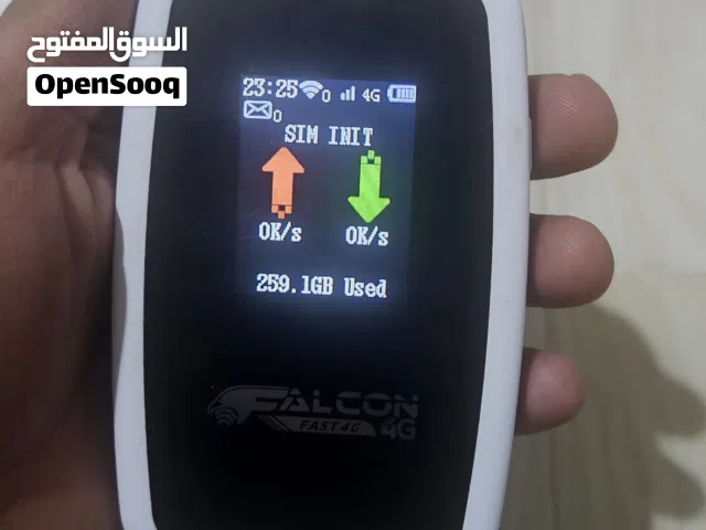مودم 4G  نوع فولكان (falcon) المعروف لا يعرف حاجه نظيف كرت