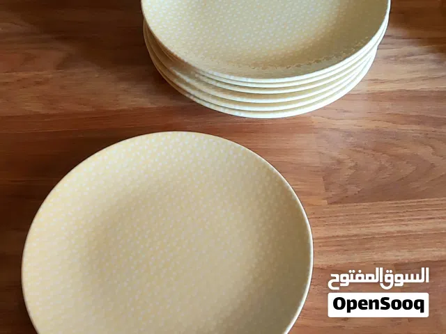 صحون مطبخ صناعة تركية قياس 25سم جديد غير مستعمل عدد 8