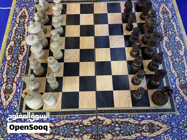 شطرنج خشبي درجة اولى للبيع