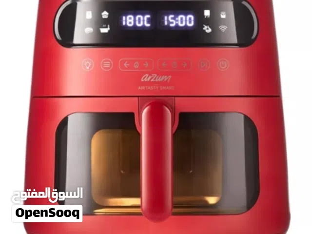 للبيع قلايه هوائيه حجم كبير 7.5لتر لون احمر . جديده غير مستعمله كفاله 3 سنوات