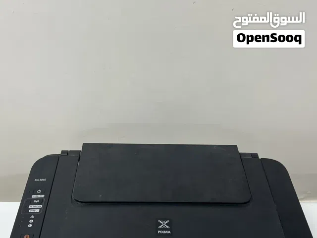 طابعه كانون مستعمله قليلاً و لكنها نظيفه ، للاستخدام المنزلي او للمكتب الصغير ، السعر قابل للتفاوض