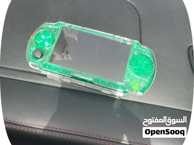 Refurbished custom shell! Clear Green PSP-3000 latest Model 64gb quality memory 70 games