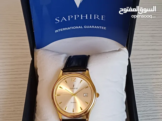 Brand New Sapphire 22k Gold Plated