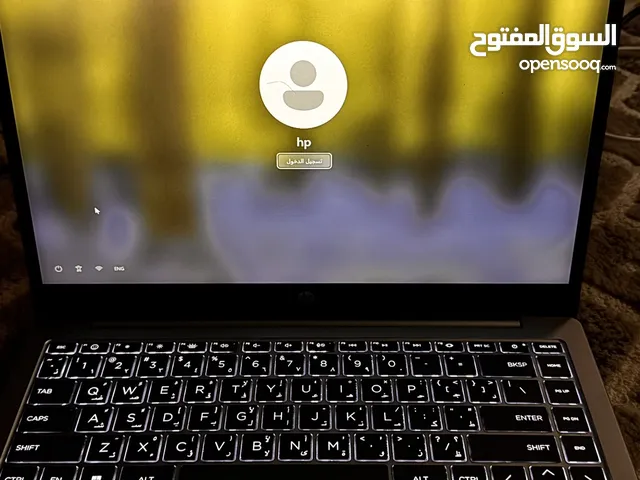 لابتوب hp 14 ryzen 5-7520u