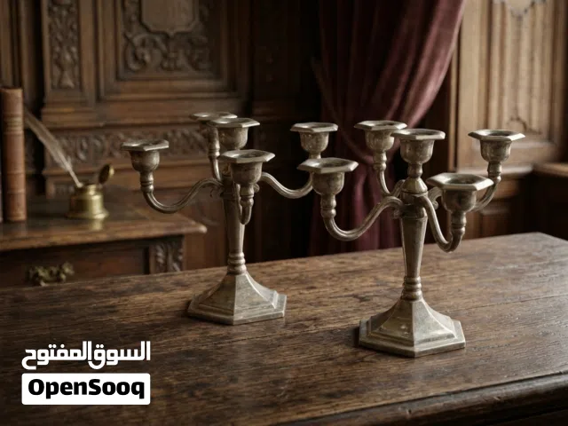 شمعدانين ثقال  ب 10