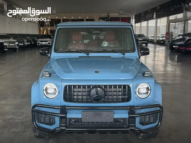 G CLAS2025 جي كلاس2025 العداد :zero اللون : ازرق (مقاعد امامية تدليك تبريد تدفئة حظن).