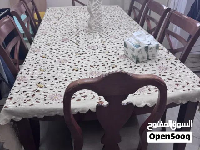 طاولة سفرة طعام جدة 8 كراسي