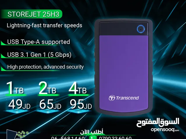 هاردسك خارجي 1 2 4 تيرا External Harddisk