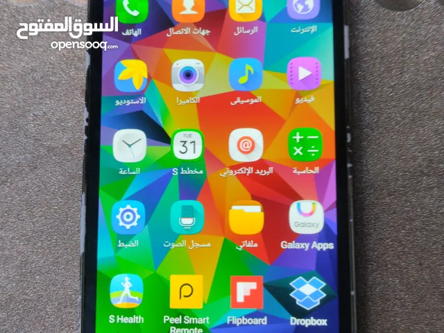 سامسونج جلاكسي اس 5 بحاله ممتازه شاشته الأصلية وبطارية الأصلية