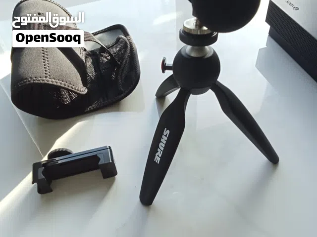 مايكروفون Shure MV88+ الأصلي، مثالي للبودكاست، تسجيل الفيديوهات، والتصوير الخارجي.