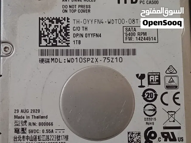 هاردسك لابتوب وكمبيوتر 1T تيرا