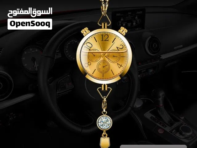 معطر سيارة مع ساعة
