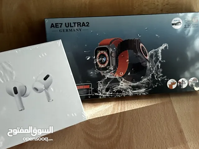 ساعة ultra2 AE7  سماعة airpods