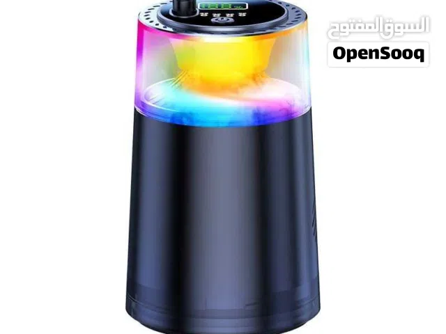 معطر جو ذكي للسيارة مزود بإضاءة RGB وتأثير ضبابي ثلاثة أوضاع تشغيل بضغطة زر: يمكنك التبديل بين ثلاثة