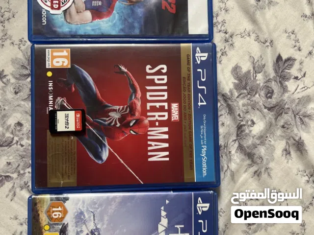 SELLING PLAYSTATION 4 and 5 GAMES AND NINTENDO SWITCH OLED GAME